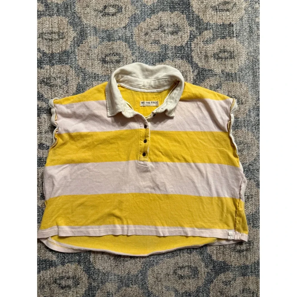 Free People We The Free Taylee Muscle Tee Small Great Condition‎